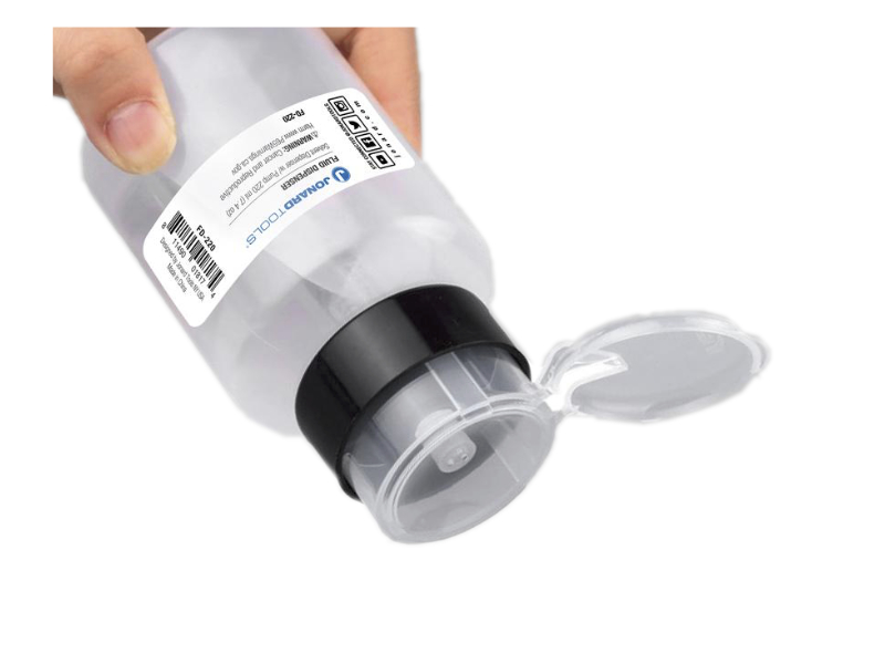 Alcohol dispenser met pompje, 220 ml (FD-220)-A