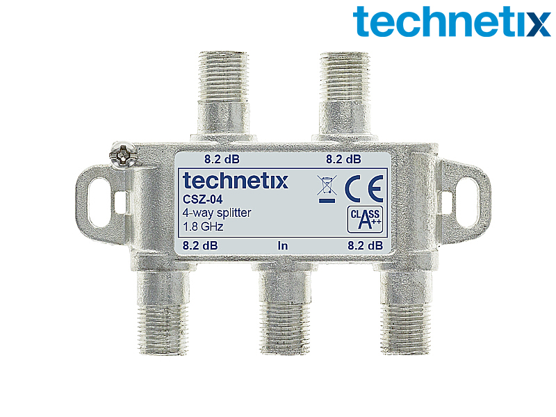 Viervoudige verdeler 12-1800 MHz (CSZ-04)-A