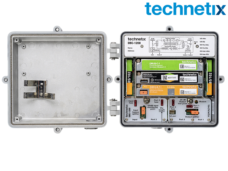 DBC-1200 groepversterker Config. 65/85, 230 VAC (DBC 1200)-A