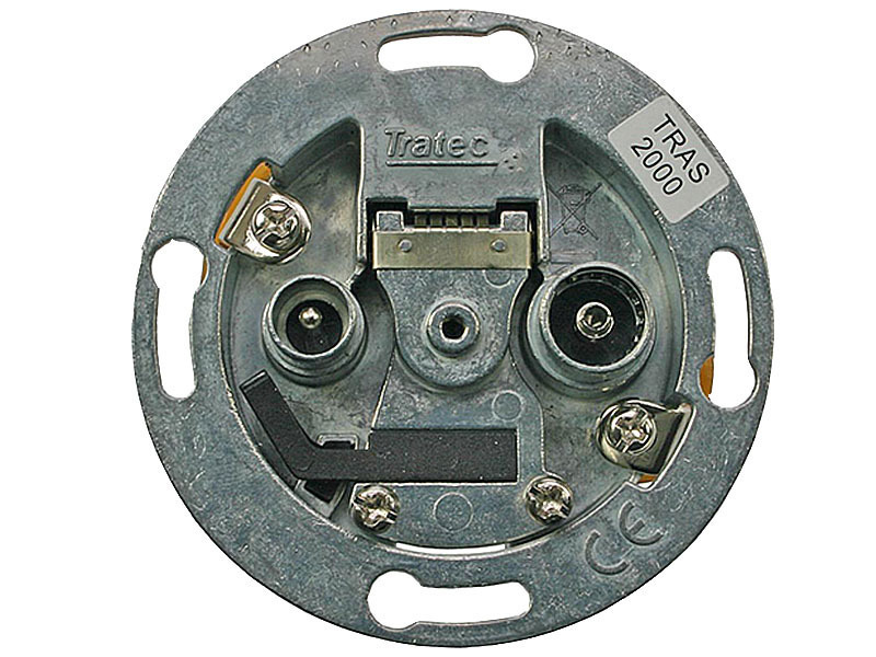 TV/R-aansluitdoos, inbouw (TRAS-2000KK)-A