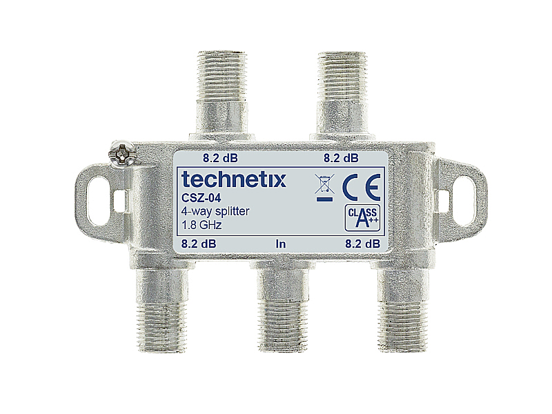 Viervoudige verdeler 12-1800 MHz (CSZ-04)-A