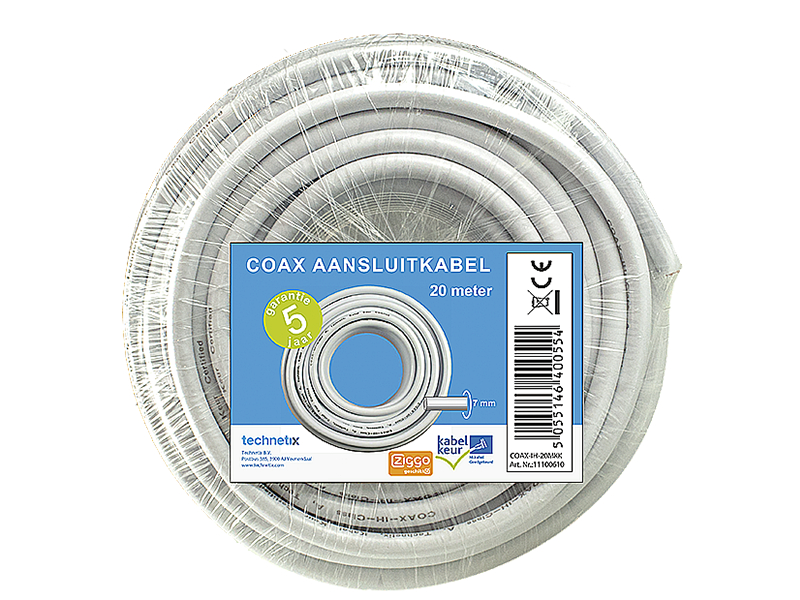 Coax installatiekabel C9, 20 meter (10470452)