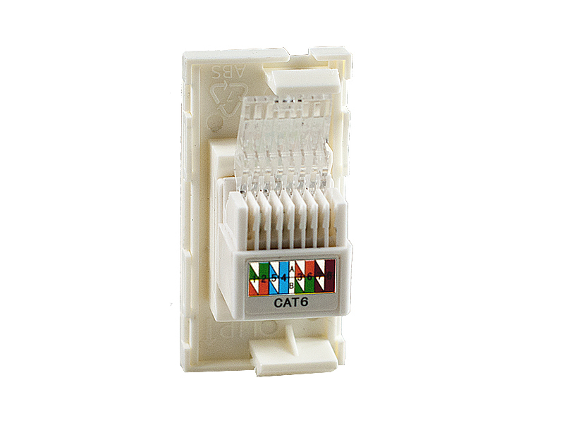 Combi-wandcontactdoos coax + internet (Shopverpakking) Combi-wandcontactdoos coax + internet (Shopverpakking)