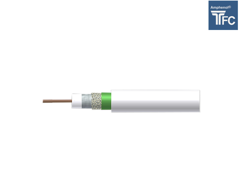 Coaxkabel wit C9 (TFC F-114 FCL ECA), 200 meter op haspel-A