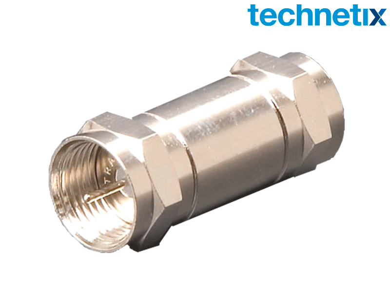 Adapter F-male naar F-male (FM-FM)-A