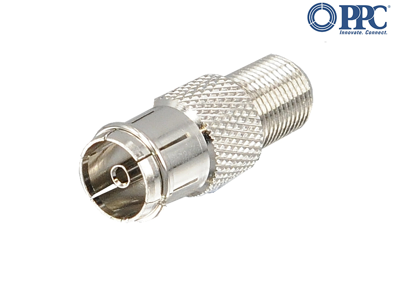 Meetadapter HQ F-female/IEC-female (Ziggo goedgekeurd)-A